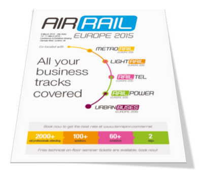 AirRail Europe confernce and exhibition on integrating airports with urban transport links