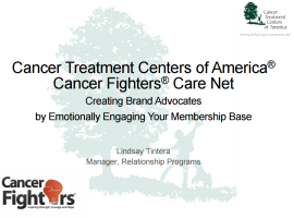 Americas Customer Festival Cancer Treatment Centers of America