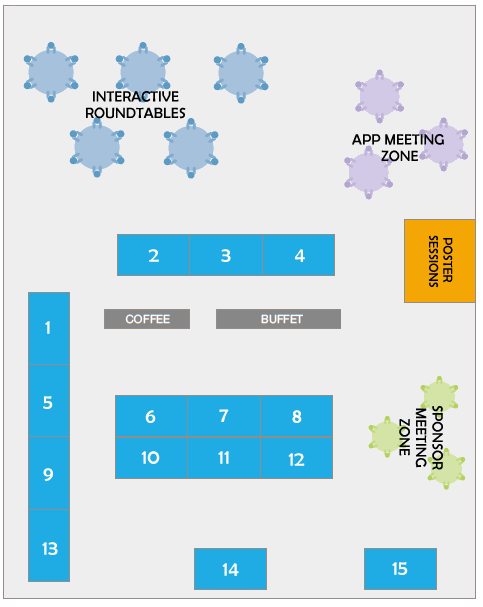 Downstream Processing World Congress 2015- Exhibition floor plan