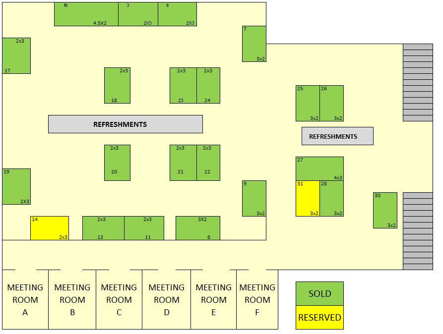 Cell Culture World Congress 2017 Floor Plan