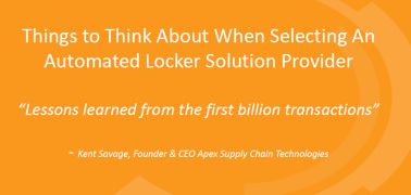 Ken Savage of Apex Supply Chain Technologies' Click & Collect Show USA 2015 presentation