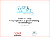 Raman Mangalorkar of Jubilant Retail - Total Superstore's Click & Collect Show USA 2015 presentation