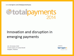 Sponsor Total Payments Asia 2014