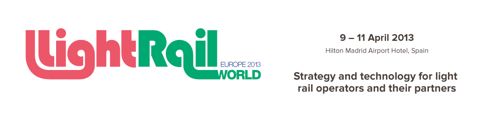 Becoming a more efficient, customer-centric and sustainable metro - Light Rail World Europe 2013