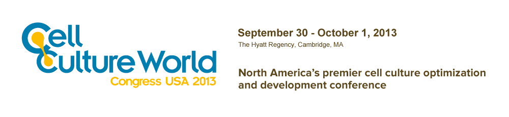 Optimizing cell culture development for biopharmaceutical bioprocessing and manufacture - Cell Culture World Congress USA
