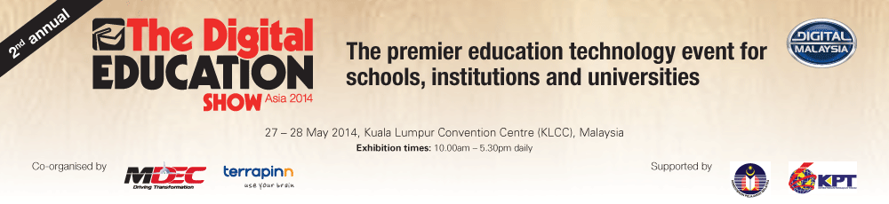 The premier education technology event for schools, institutions and universities - The Digital Education Show Asia 2014