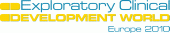 Exploratory Clinical Development World Europe 2010 logo