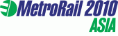 MetroRail Asia 2010 logo