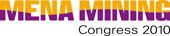 MENA Mining Congress 2010 logo