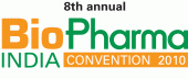 8th Annual BioPharma India Convention 2010 logo