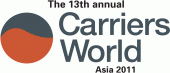 Carriers World Asia 2011 logo