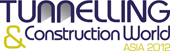 Tunnelling & Construction World Asia 2012 logo - Design and construction development for rail operators, contractors and their partners