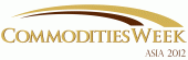 Commodities Week Asia 2012 logo - Global insights for institutional investors, fund and asset managers and their partners