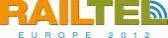 RailTel Europe 2012 logo - Technology integration, optimisation and ROI for infrastructure managers and operators