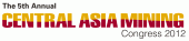 Central Asia Mining Congress 2012 logo - Exploration, investment and development for miners, financiers and investors