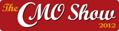 The CMO Show logo - Strategy and innovation for CMOs in all businesses
