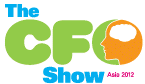 The CFO Show Asia 2012 logo - Strategy & business for all financial leaders