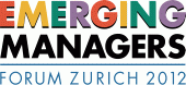 Emerging Managers Forum Zurich 2012 logo - Niche opportunities in small, emerging managers for hedge fund investors
