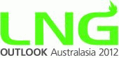 LNG Outlook Australasia 2012 logo - Investment and development for international gas buyers and Australian producers