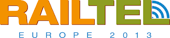 RailTel Europe 2013 logo - Technology integration, optimisation and ROI for infrastructure managers and operators