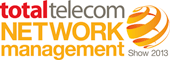 Total Telecom Network Management Show 2013 logo - Profiting through the network