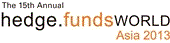 Hedge Funds World Asia 2013 logo - Innovation and strategy for hedge funds and investors