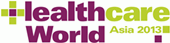 Healthcare World Asia 2013 logo - Where key stakeholders including healthcare operators, developers, governments, investors and solution providers meet to do business