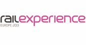 Rail Experience World 2013 logo - Improving the door-to-door and onboard experience for European rail passengers