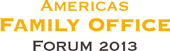 Americas Family Office Forum logo - New business and innovation for private banks and family offices