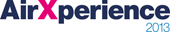 Air Experience 2013 logo - Improving the passenger experience, for airlines, airports and their partners