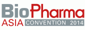BioPharma Asia Convention 2014 logo - Innovation and strategies for pharmas, biotechs and the R&D community