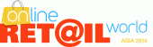 Online Retail World Asia 2014 logo - Innovation and solutions for online retailers and merchants