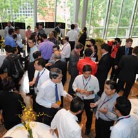 RFID World Asia Awards provides a relaxing atmosphere for attendees to network with good food and great wine