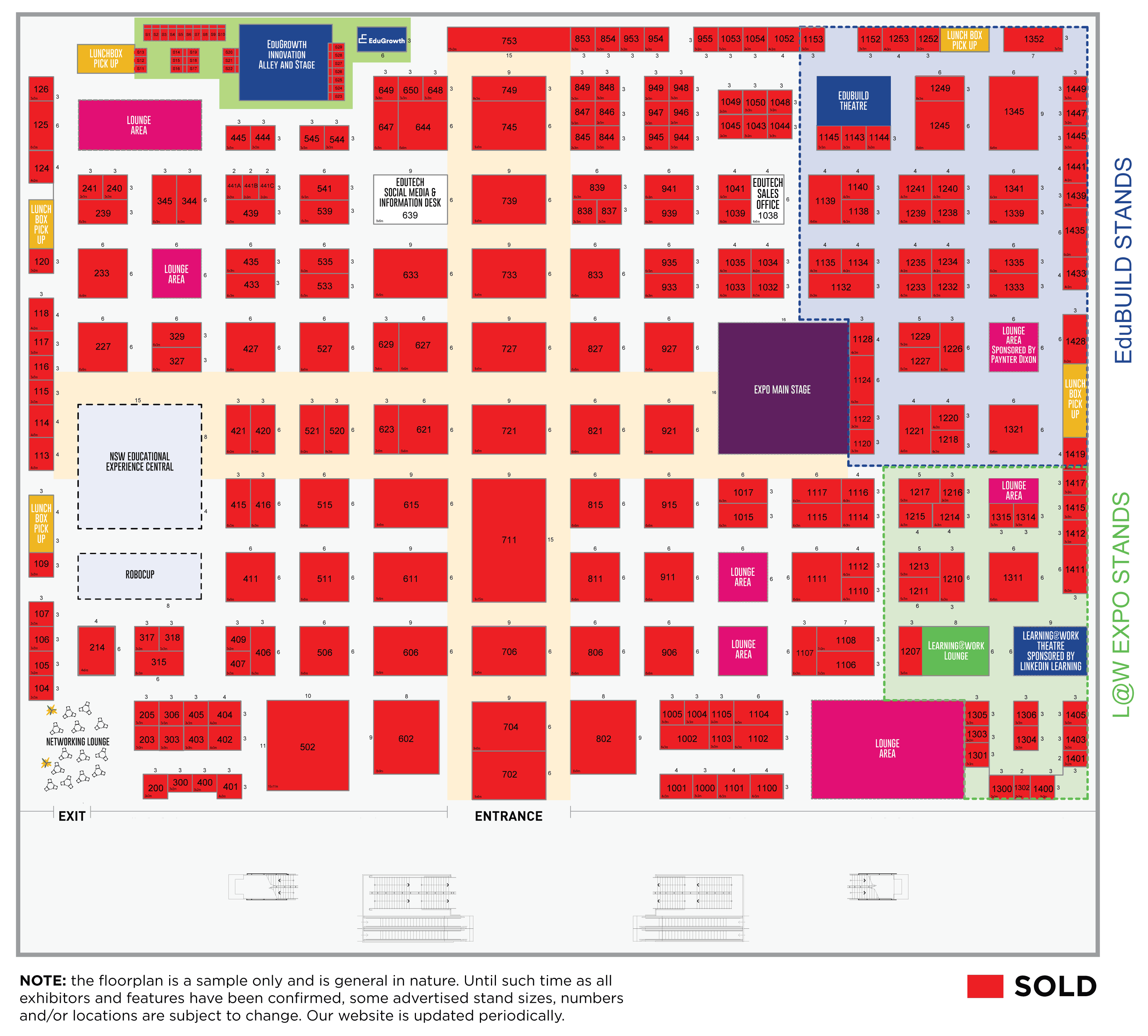 EduTECH 2019 Floorplan
